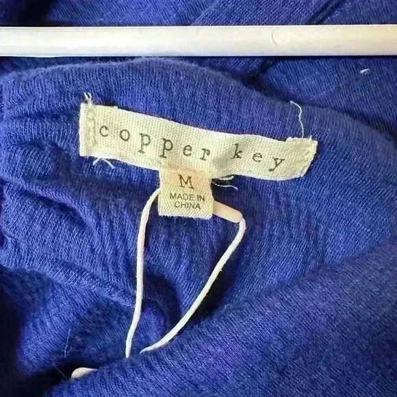 NWT copper key royal blue dress with bow size M 7-8 years - Picture 5 of 8